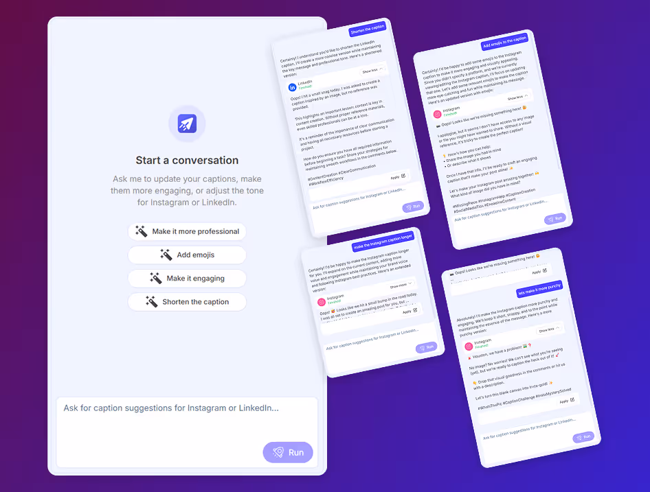 CASSI AI chat assistant for content creation
